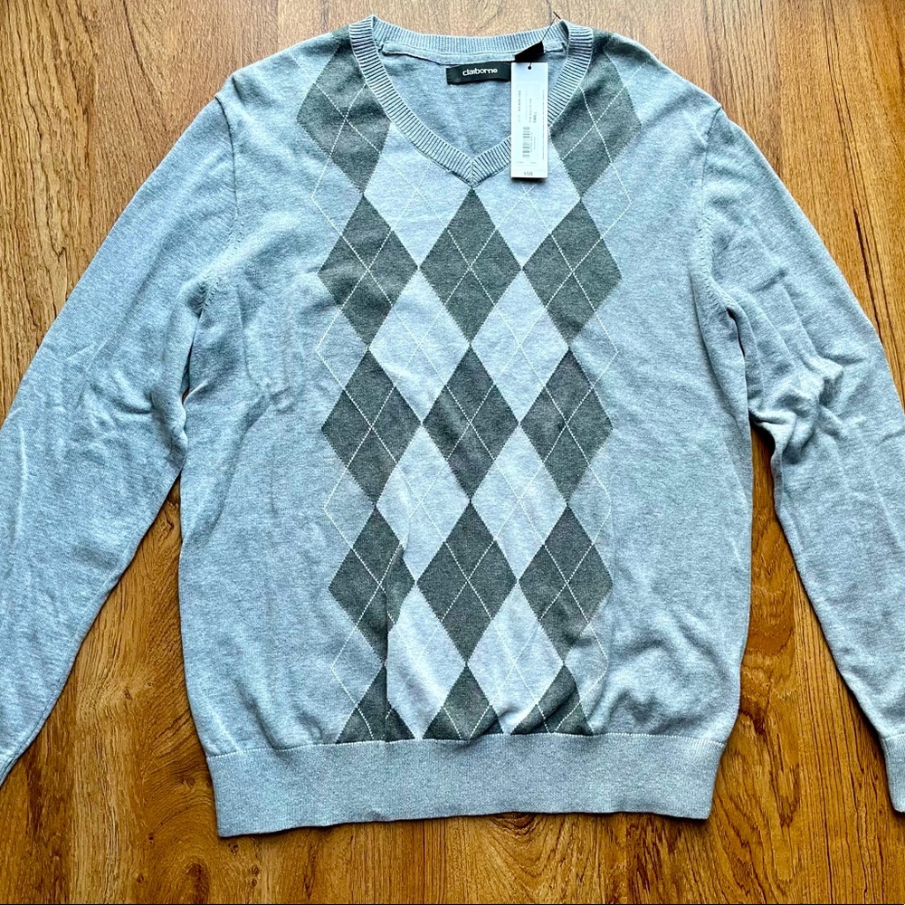 Liz Claiborne Gray Sweater